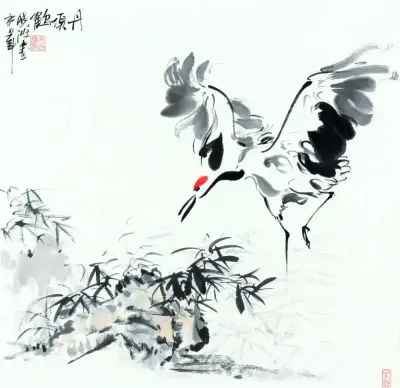 《丹顶鹤》鲁晓波