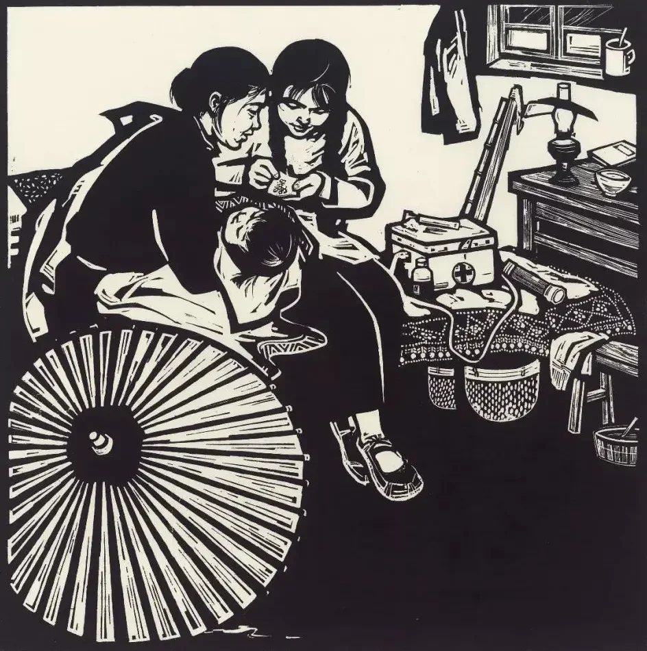 《夜诊》作品高清图