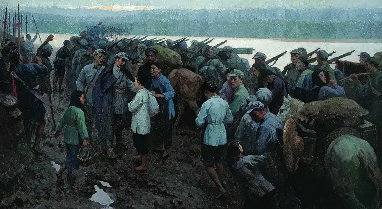 《送别》靳尚谊