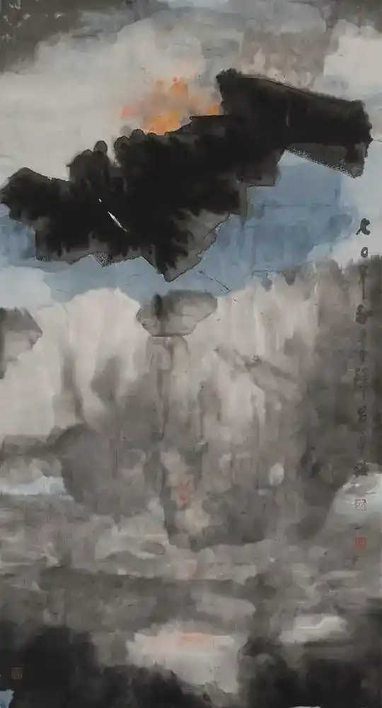 《禅荷》吕寿琨