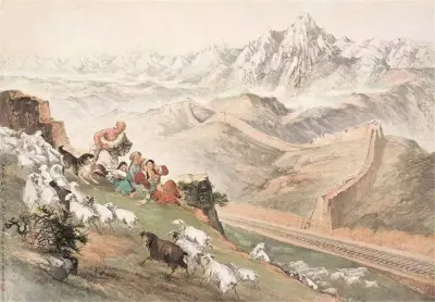 《古长城外》石鲁