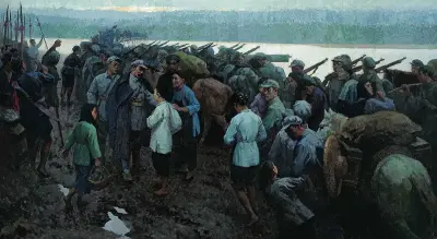 《送别》靳尚谊