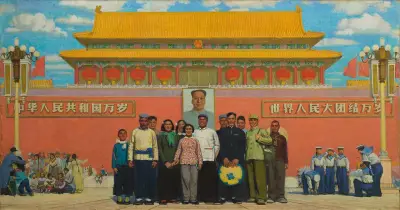 《天安门前》孙滋溪