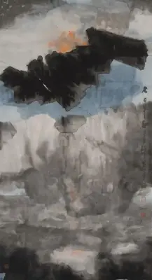 《禅荷》吕寿琨