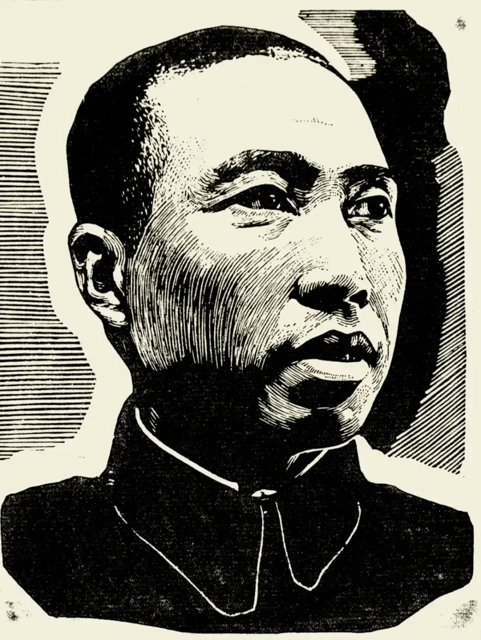《左权将军像》作品高清图