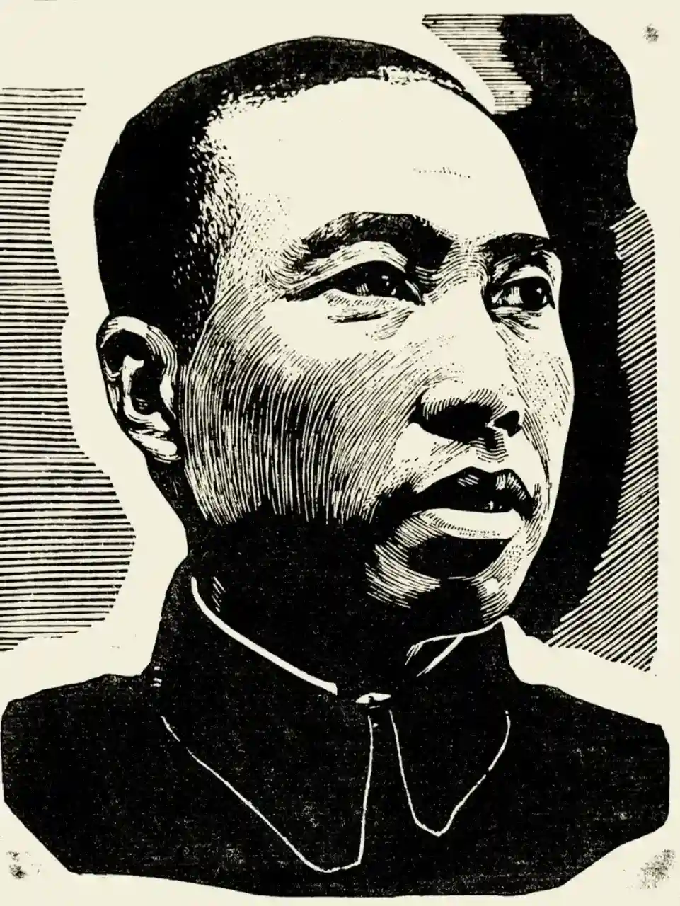 《左权将军像》罗工柳