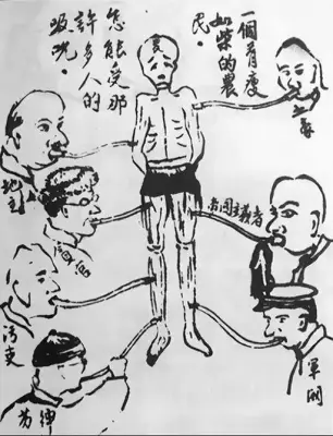 《怎能受那许多人的吸吮》江西农民协会
