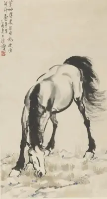 《马》徐悲鸿