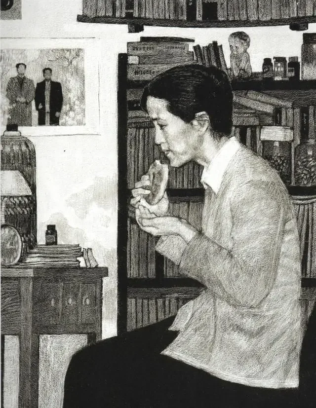 《人到中年之六》作品高清图