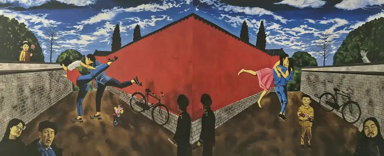 《风景双联画》宋永红