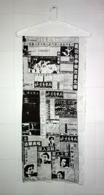 《报纸·浴巾》王友身
