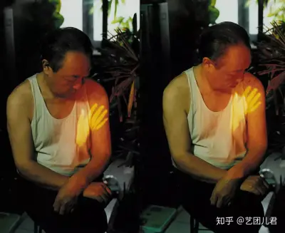 《抚摸父亲》宋冬