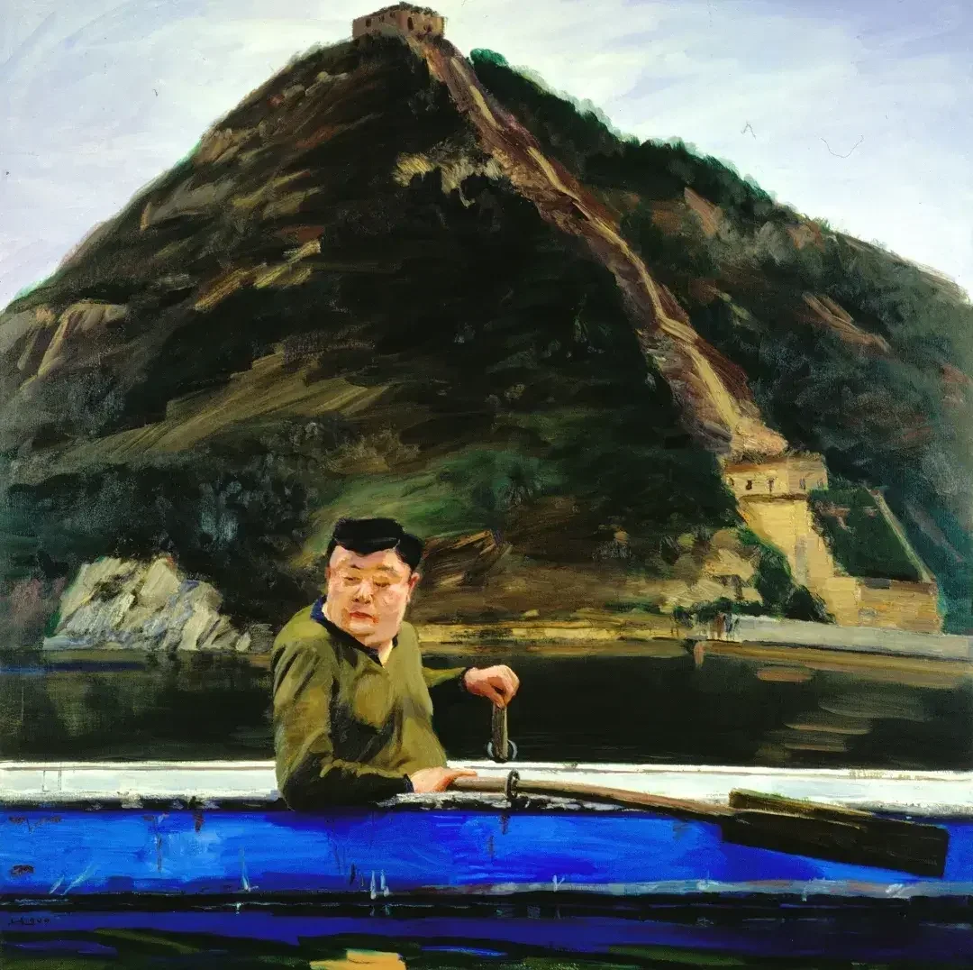 《一座大山》作品高清图